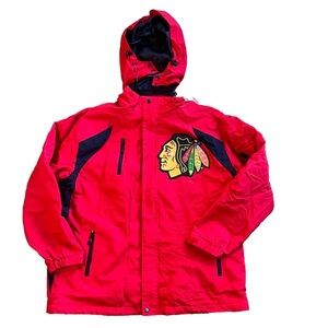 Port Authority Chicago Blackhawk All Season II Men's Jacket Size 2XL SKU#S2490